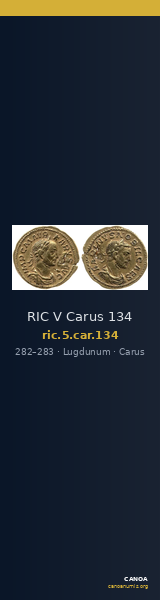 RIC V Carus 134 — CANOA