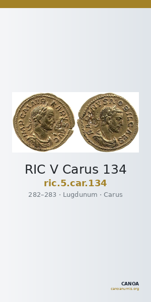 RIC V Carus 134 — CANOA