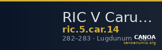 RIC V Carus 14 — CANOA