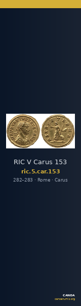 RIC V Carus 153 — CANOA