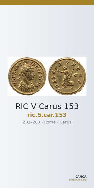 RIC V Carus 153 — CANOA