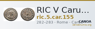 RIC V Carus 155 — CANOA
