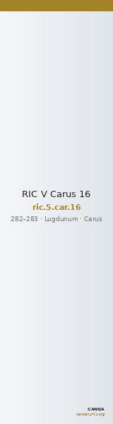 RIC V Carus 16 — CANOA