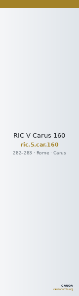 RIC V Carus 160 — CANOA