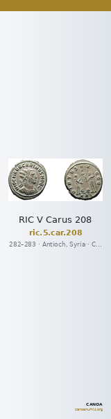 RIC V Carus 208 — CANOA