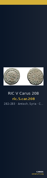 RIC V Carus 208 — CANOA