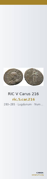 RIC V Carus 216 — CANOA