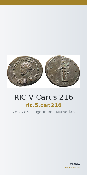 RIC V Carus 216 — CANOA