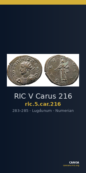 RIC V Carus 216 — CANOA