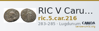 RIC V Carus 216 — CANOA