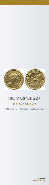 RIC V Carus 227 — CANOA
