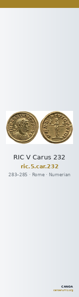 RIC V Carus 232 — CANOA