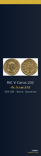 RIC V Carus 232 — CANOA