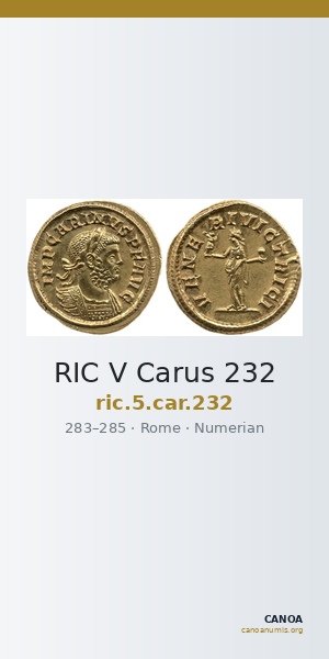 RIC V Carus 232 — CANOA