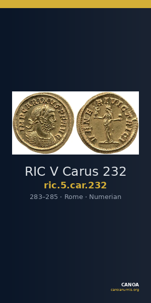 RIC V Carus 232 — CANOA