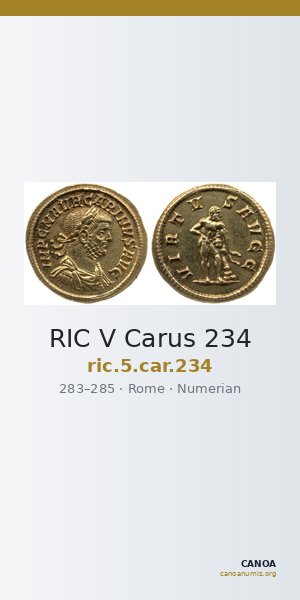 RIC V Carus 234 — CANOA