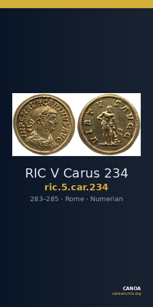 RIC V Carus 234 — CANOA