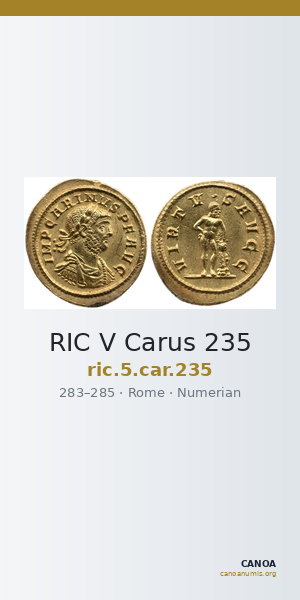 RIC V Carus 235 — CANOA