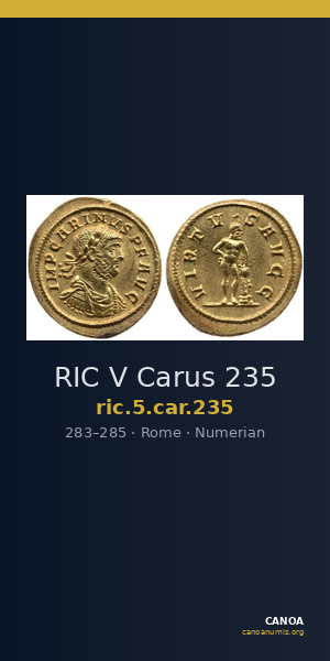 RIC V Carus 235 — CANOA