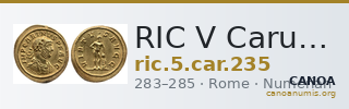 RIC V Carus 235 — CANOA