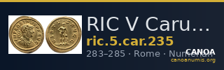 RIC V Carus 235 — CANOA