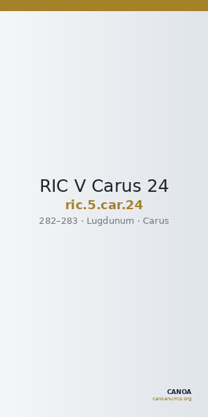 RIC V Carus 24 — CANOA