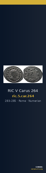 RIC V Carus 264 — CANOA
