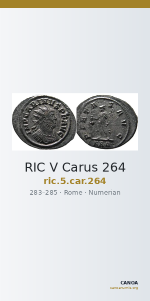 RIC V Carus 264 — CANOA
