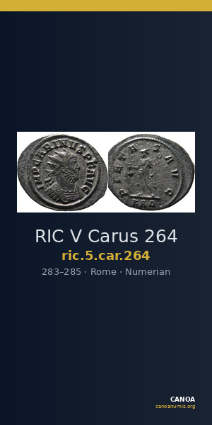 RIC V Carus 264 — CANOA