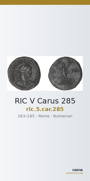 RIC V Carus 285 — CANOA