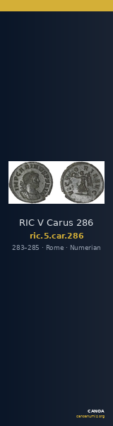 RIC V Carus 286 — CANOA