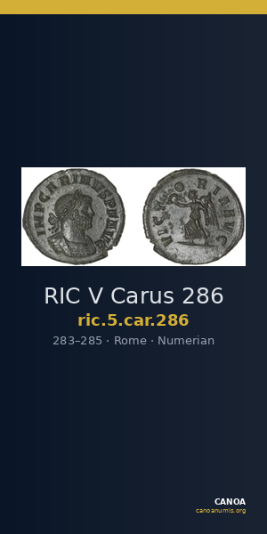 RIC V Carus 286 — CANOA