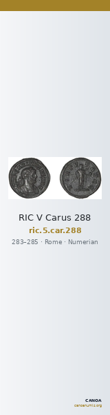 RIC V Carus 288 — CANOA