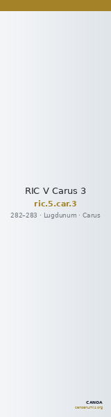 RIC V Carus 3 — CANOA