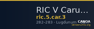 RIC V Carus 3 — CANOA