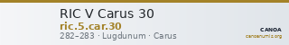 RIC V Carus 30 — CANOA