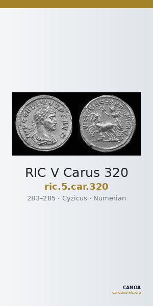 RIC V Carus 320 — CANOA