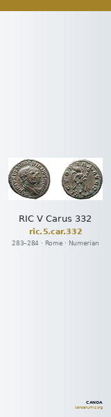 RIC V Carus 332 — CANOA