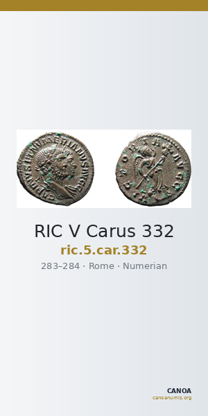 RIC V Carus 332 — CANOA