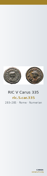 RIC V Carus 335 — CANOA