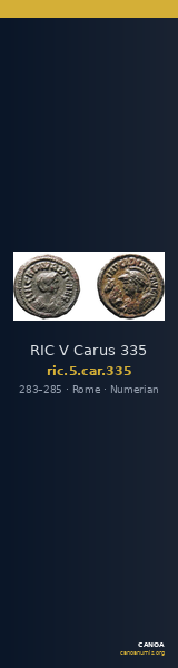 RIC V Carus 335 — CANOA