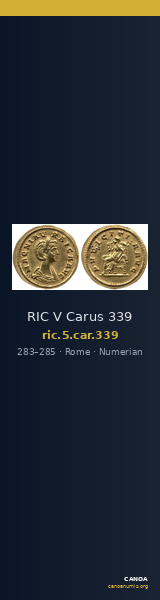 RIC V Carus 339 — CANOA