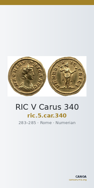 RIC V Carus 340 — CANOA