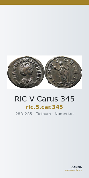 RIC V Carus 345 — CANOA