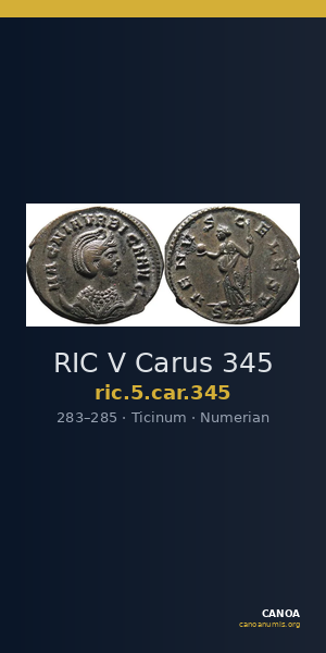RIC V Carus 345 — CANOA