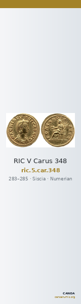 RIC V Carus 348 — CANOA
