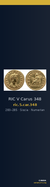 RIC V Carus 348 — CANOA