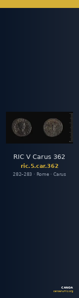 RIC V Carus 362 — CANOA