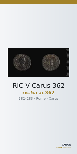 RIC V Carus 362 — CANOA
