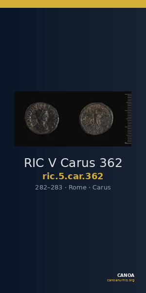 RIC V Carus 362 — CANOA